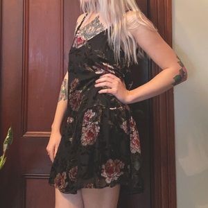 New AEO Velvet Dress